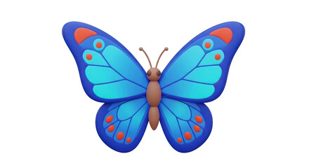 Isolated Butterfly