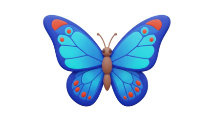 Isolated Butterfly