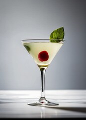 cocktail with cherry