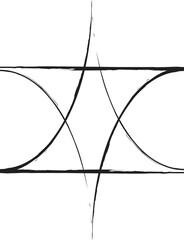 Star brush decoration