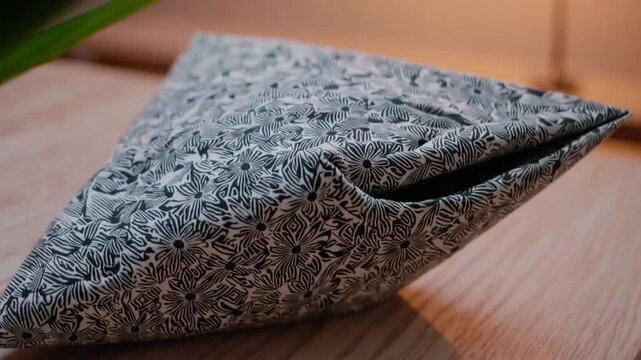 Japanese wrapping cloth and plant species known as stemona japonica