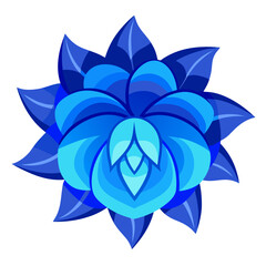 Obraz premium lotus flower isolated on white background