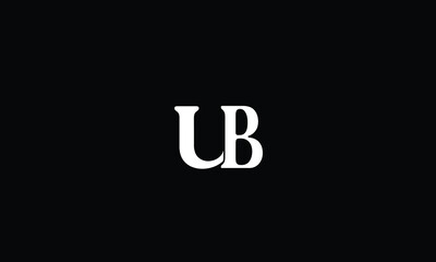 UB,BU,U,B,B,U abstract, letters, logo, monogram, style, symbols, ambitions, icons, 
