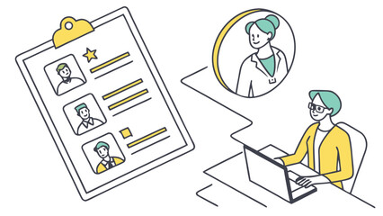 Applicant Selection Process Virtual Interview.