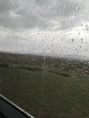 rain drops on window