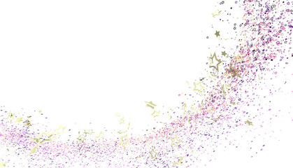 Sparkling star background perfect for holidays, celebrations, and festive designs.