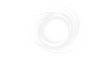 Radiant spiral PNG with stormy wave motion
