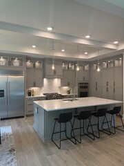 modern kitchen interior