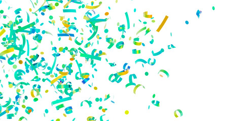 Festive background with vibrant confetti. Perfect for party invitations, celebrations, and more!