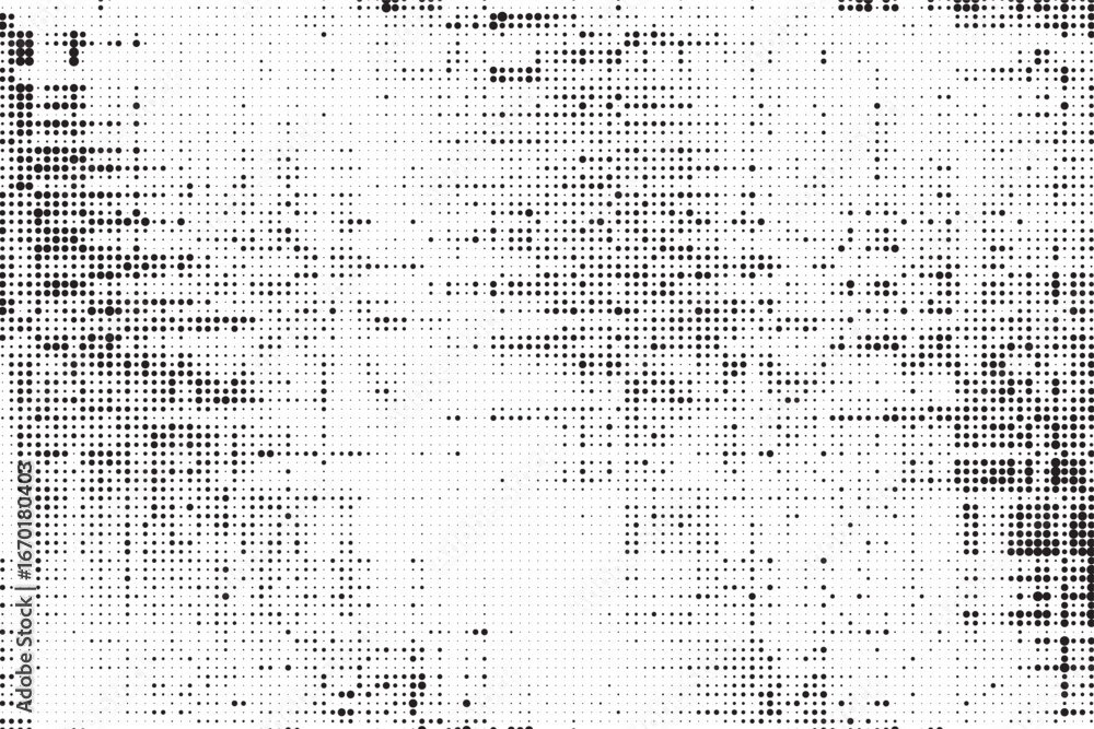 Poster halftone background vector, abstract backdrop design with two tone pattern and copy space for edit y