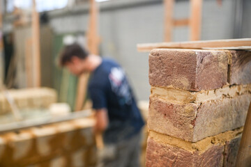 construction maconnerie brique ciment