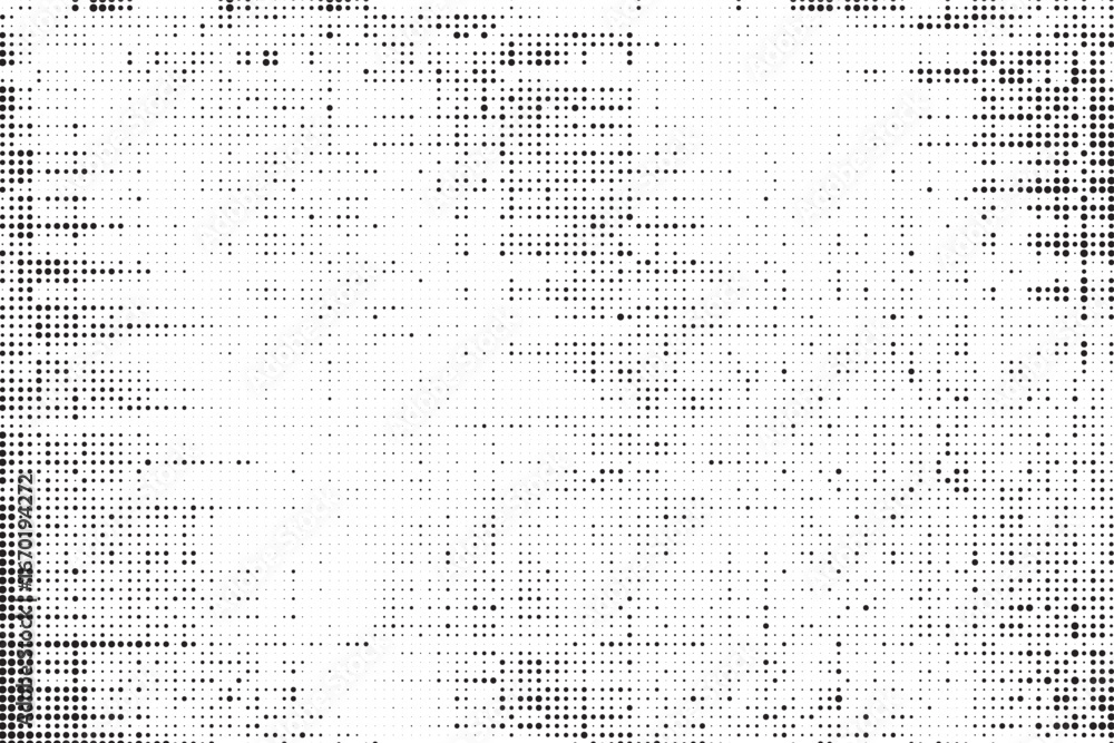 Poster halftone background vector, abstract backdrop design with two tone pattern and copy space for edit y