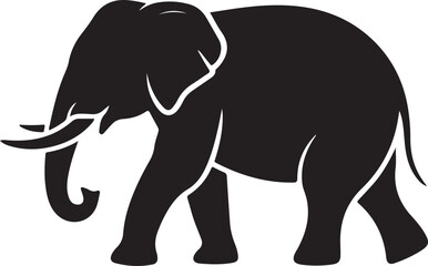 Elephant icon illustration