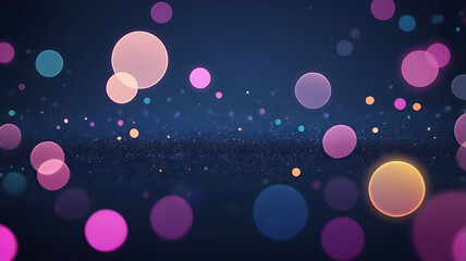 Luxury Violet and Bronze Background with Subtle Bokeh Lights, AI