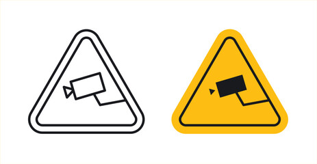 Video surveillance sign