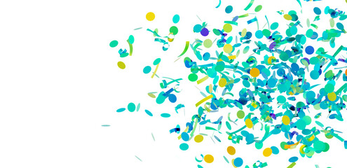 Festive confetti background ideal for party invitations, celebrations, and festive designs. Bright and cheerful.