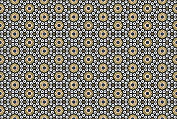 Seamless Endless Fashion Visual Background Digital Wallpaper Geometric Tile Template Decoration Shape Design Textile Cloth Symmetric Texture Art Perspective Graphic Luxury Fabric Interior Pattern.