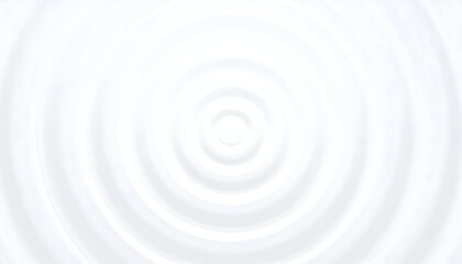 Obraz premium White Circular Ripple Texture Background