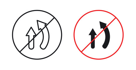 Do not overtake traffic sign graphic vectors