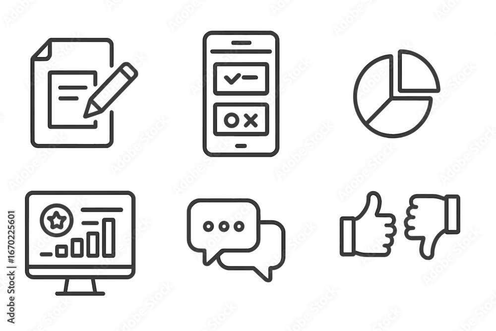 Poster visual representation of digital communication and analytics tools