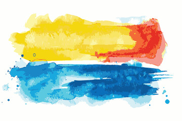 Fototapeta premium watercolor brushstroke collection.