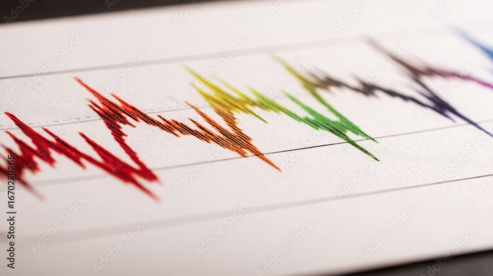 Poster vibrant rainbow spectrum displaying a wide range of colors in a beautiful and striking visual repres