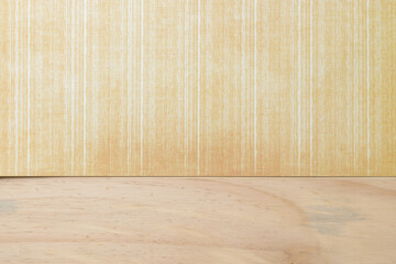 scrapbook paper with fading stripe pattern and wood