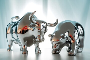 Symbolic Representations of Bull and Bear Market Trends in Finance