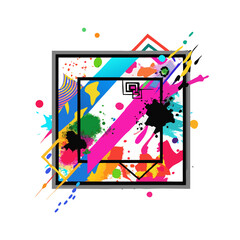 Obraz premium vector illustration of a abstract background