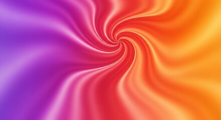 Obraz premium Cool Background Swirling Rainbow Hues Abstract Design