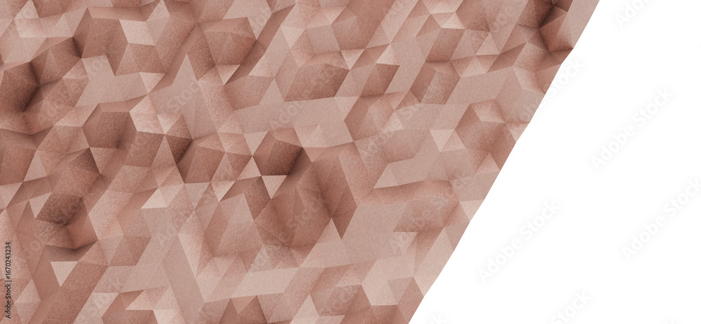 Poster high-resolution image featuring a geometric pattern in shades of brown. perfect for backgrounds, pre