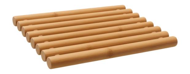 Bamboo grill grate for eco-friendly cooking, offering a sustainable alternative to metal grates.