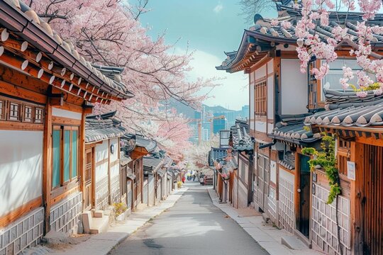 street in the city