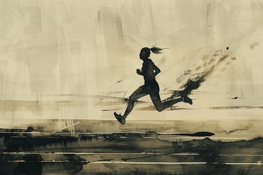 young man jumping