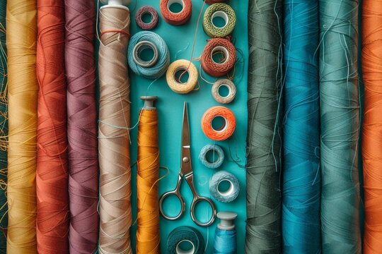 colorful cotton fabric