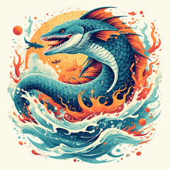 Monster Fish Design Very Cool