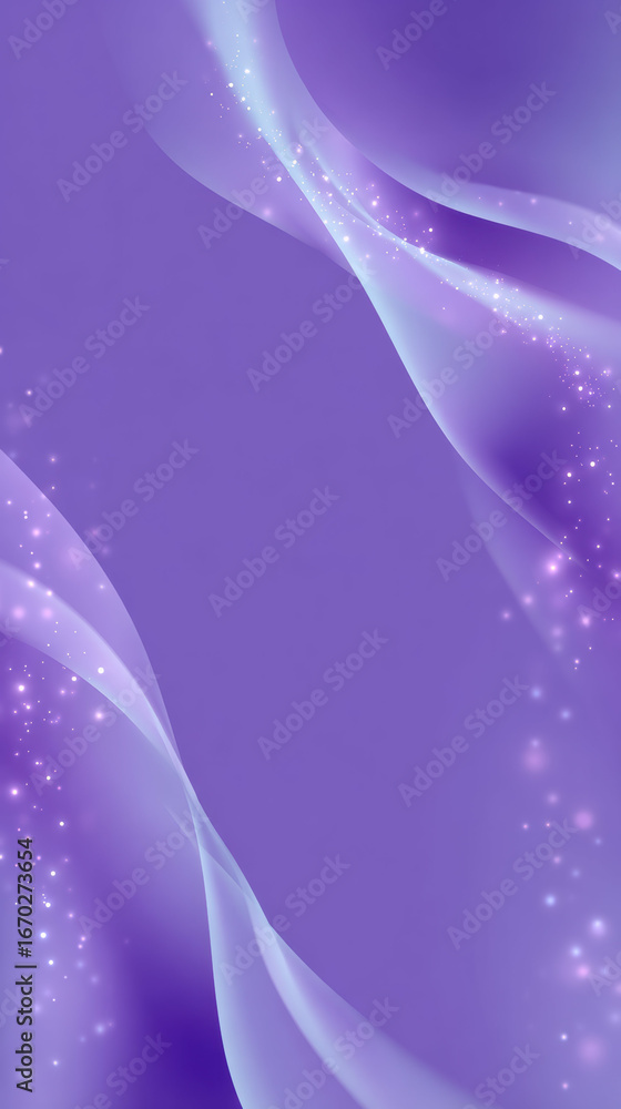 Poster elegant abstract background shows gentle purple flow of light creating serene feeling. an ideal vert