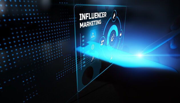 Influencer Marketing Strategy with Engagement Metrics and Social Network Performance Dashboard.