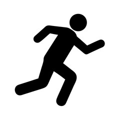 running man silhouette