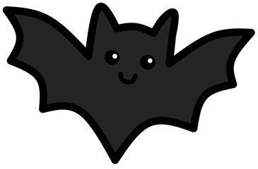 A set of Halloween icons featuring a spider, witch potion, lollipop, tombstone, skull, bat, witch hat, and jack o lantern, illustrated in a cute and spooky style, representing the concept of Halloween