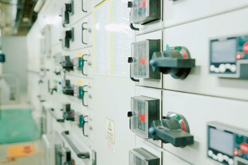 Instrumentation and control equipment and panels of oil drilling platform.