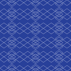 vector two-color seamless geometric pattern