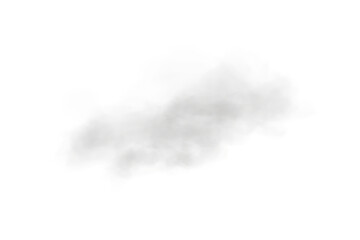 Light Grey Smoke Transparent Cloud Effect with Soft Mist and Vapor Texture