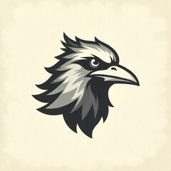 Modern Bird Icon Vector