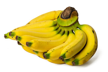Photo of fresh golden Banaba taken with a high-resolution camera using the focus-stacking technique on a white background.