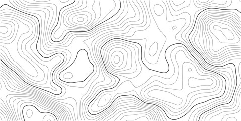 Vector abstract Moon relief map. Generated conceptual lunar elevation map. Isolines of landscape surface elevation