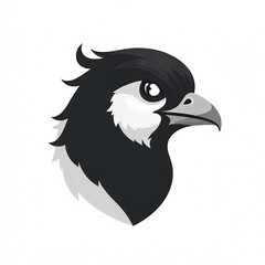 Parrot Head Vector Logo Design