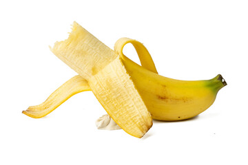 Photo of fresh golden Banaba taken with a high-resolution camera using the focus-stacking technique on a white background.