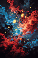 abstract fractal background