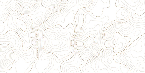 Seamless abstract topographical map with lines of the deep sea.